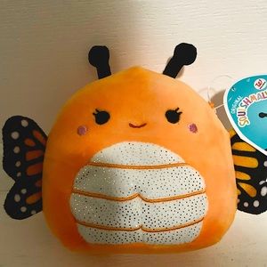 SQUISHMALLOWS MonyThe Monarch Butterfly 5” Brand New With Tags Limited Edition